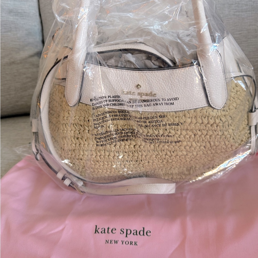 Kate Spade Wicker summer bag